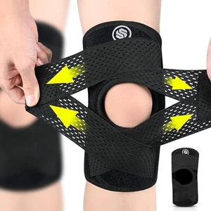 Soloever Profi Sport Schutz Kniebandage schwarz - X-Large - Bild 1 von 6