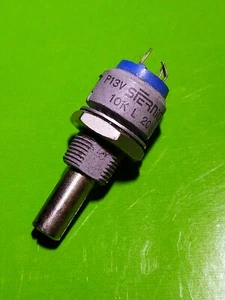 Potentiomètre Sfernice P13V 10 K ohm LOG 20 % CL6/43 - Imagen 1 de 4