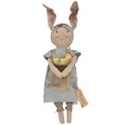 Missy Bunny & Her Chick Fabric Spring Figure