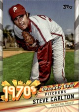 2020 Topps Steve Carlton Decades' Best Green DB-36
