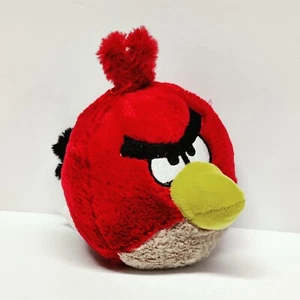 Commonwealth Angry Birds Red Bird 5" Plush Stuffed Animal Toy- With NO Sound - Picture 1 of 4