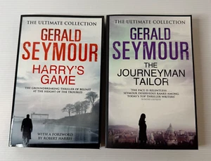 Harry's Game & Journeyman Tailor Gerald Seymour Paperback Book Bundle - Picture 1 of 7