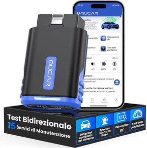 MUCAR DriverScan Car OBD2 Scanner Bi-directional Scan tool Full System 15 Reset - Picture 1 of 9