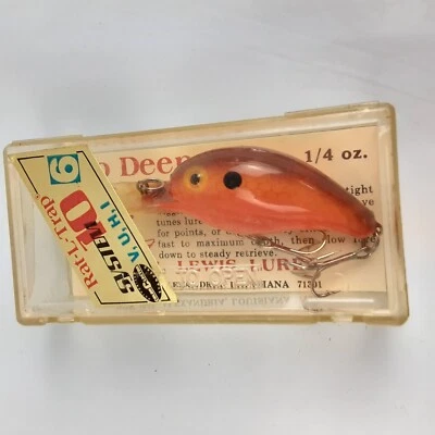 Vintage Rat-L-Trap Deeper L Fishing Lure Freshwater 1/4oz NIOB Bill Lewis Lures - Image 1 of 4