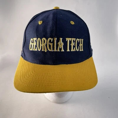 Gorra vintage Georgia Tech chaquetas amarillas gorra fútbol americano universitario talla 7 1/8 Foto 1 de 4