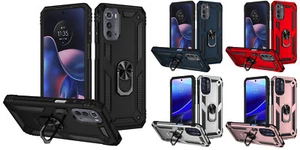 For Motorola Moto G Play 2023 XT2271 Shockproof Stand Hybrid Case Phone Cover - Picture 1 of 19