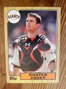 2012 TOPPS Mini Trading Card Insert: Buster Posey #TM-28 ~ Giants Future HOF - Picture 1 of 2