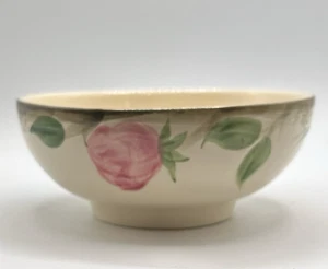 Franciscan Desert Rose Footed Cereal Oatmeal Bowl 1970's - Picture 1 of 7