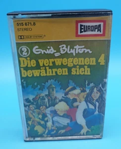 Hörspiel Kassette MC Die verwegenen 4 bewähren sich 2 EUROPA - Bild 1 von 4