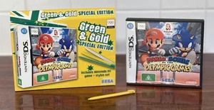 Mario & Sonic at the Olympic Games (2008) Nintendo DS Green & Good Special Edit - Picture 1 of 11