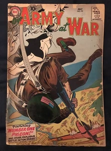 OUR ARMY AT WAR #72 (1958) pre Sgt Rock, low grade but complete - Picture 1 of 7