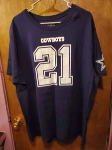 CAMISETA ELLIOT #21 Dallas Cowboys azul marino y número XL - Imagen 1 de 6
