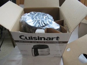 NUOVO-NUOVO CON SCATOLA MARCA CUISINART #DCC-2200RC. CARAFFA DI RICAMBIO. BREW SERIE CENTRALE - Foto 1 di 12