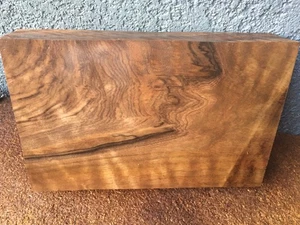 Bastogne Walnut Billet Crafts Turning Musical 2 1/4" x 7 1/2" x 11 3/4" #1077 - Picture 1 of 7