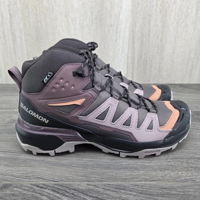 Salomon X Ultra 360 Mid CSWP Talla 8.5 Mujer Púrpura Botas de Senderismo Botas Impermeables Foto 1 de 4