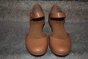 Damenschuhe Größe 7,5 M Easy Spirit braun Mary Jane-Stil klobiger Absatz - Bild 1 von 7