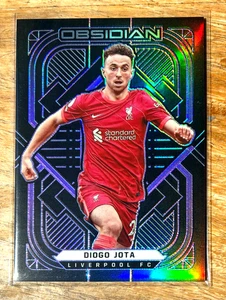 Diogo Jota 2021-22 Panini Obsidian Soccer - Electric Etch Purple #104 10/30 - Bild 1 von 2