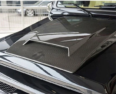 Real Carbon Fiber Bonnet Hood for Mercedes Benz G AMG W463 G500 G550 G63 04-18 A Foto 1 de 4