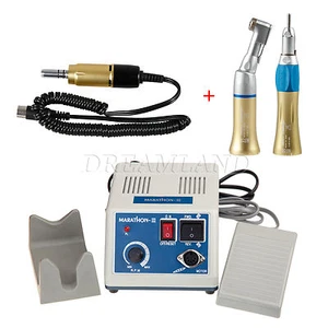 Dental LABORATORIO Marathon Micromotor N3+Straight Contra Angle pieza de mano - Bild 1 von 1