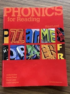Phonics for reading by curriculum Associates  Third LEVEL Student Workbook - Picture 1 of 1
