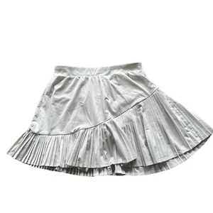 Spanx, Yes Pleats! Skort Tennis Skirt White Cloud/Beige Size XS, Excellent! - Picture 1 of 5