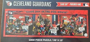 ROMPECABEZAS DE LOS INDIOS DE LOS GUARDIANES DE Cleveland mlb 2023 1000 piezas - Imagen 1 de 3