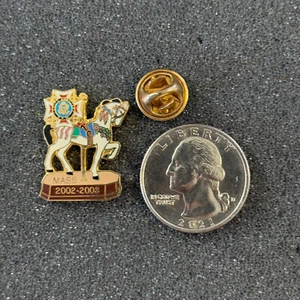 VFW Ladies Auxiliary Massachusetts 2002 2003 Lapel Hat Pin B49427 - Picture 1 of 2