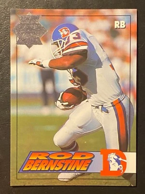 Rod Bernstine 1994 Collector's Edge Boss Squad Silver Serial No #50 Denver - Image 1 of 2