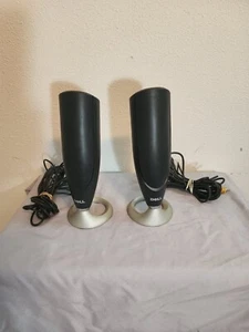 Dell MMS 5650 Computer Desktop Speakers Rear Speakers Only Left And Right - Picture 1 of 6