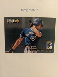 1994 Upper Deck Collector's Choice Shawn Green #9 Silver Signature Free Shipping