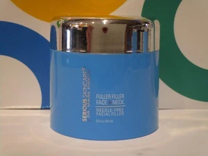 SERIOUS SKINCARE ~ FULLER FILLER FACE + NECK NEEDLE FREE FACIAL FILLER ~ 2 OZ - Picture 1 of 1