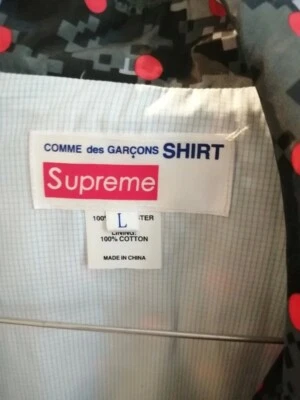Seltene ikonische SUPREME X COME DES GARCONS - Herren Sammlung  - Bild 1 von 4