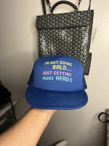 "Cappello vintage anni '80 camionista snapback scherzi sessuali ""im not going call""" - Foto 1 di 5