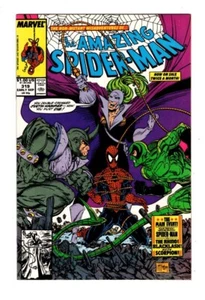 THE AMAZING SPIDER-MAN 319, (9.0), Todd McFarlane Art, RHINO, BLACKLASH APP* - Picture 1 of 2