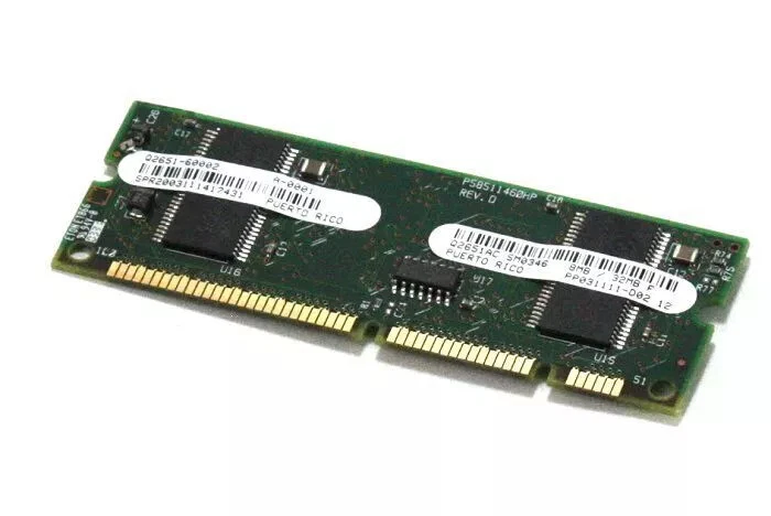 HP Q2651-60002 8M Flash Dimm 32M Ram Firmware Memory Module Q2651AC - Image 1 of 1