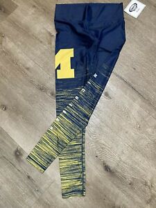 University of Michigan Wolverines Ladies' Leggings Concept Sports Yoga Pants S