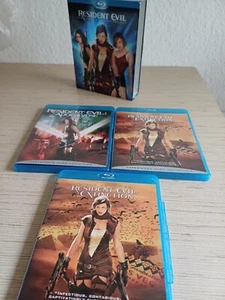3 x Resident Evil Blu-Ray mit Sammlerbox Englisch FSK 16 - Bild 1 von 19