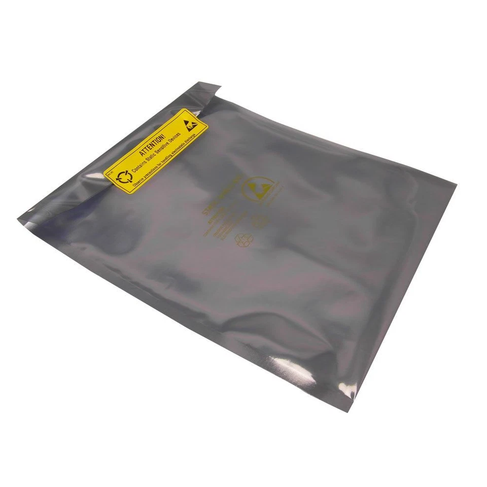 10 x SHL Antistatic Metallic Shielding ESD bag tight fit  3.5 inch HDD & LABELS - Image 1 of 1