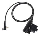 For MTH850 MTH800 MTP850 MTH600 HD01 HD02 PTT Cable-Plug Walkie Headset Adapter