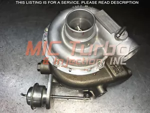 Honda Aquatrax F12-R12 Turbocharger REPAIR SERVICE IHI Turbo MG8-0211 HW1-6720 - Foto 1 di 4
