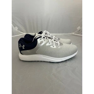 Scarpe da golf uomo Under Armour Charge Breathe grigio blu bianco taglia 8 - Foto 1 di 6