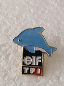 Pin's Pins Pin TÉLÉVISION France Tf1 ELF "Dauphin" - Picture 1 of 1