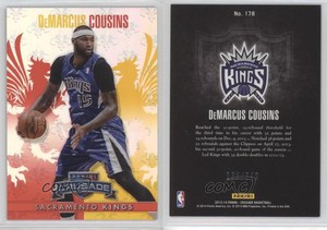 2013-14 Panini Crusade Crusade Red /349 DeMarcus Cousins #178