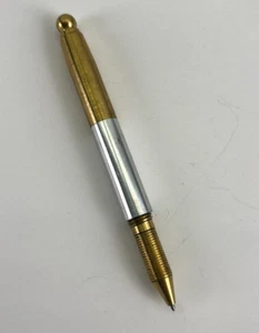 Machined Brass Metal Roller Pen Interesting Custom Design Heavy - Picture 1 of 23