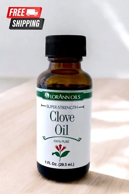 LorAnn Clove Oil 1 oz Natural Kosher Vegan Essential Oil Aromatherapy - Image 1 of 4