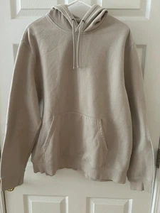 Felpa con cappuccio pullover in pile Tek Gear uomo colore beige/sabbia taglia XL - Foto 1 di 8