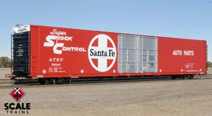 Scaletrains HO Santa Fe ATSF #38640 Thrall 86' Auto Parts Boxcar SXT39041 - Picture 1 of 1