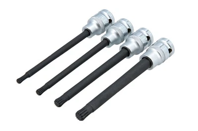 Laser Tools 9207 Ball Ended Triple Square Bit Sockets - 4pc - Image 1 of 4