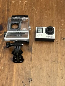 GoPro HERO4 Action Camera In Really Nice Shape With Waterproof Housing Tested - Picture 1 of 12