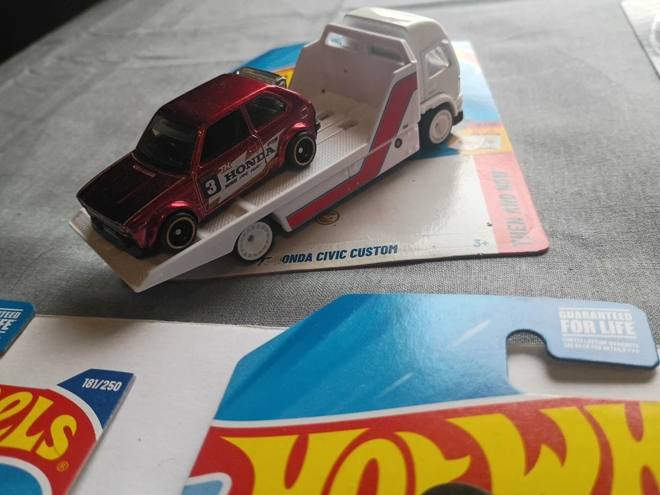 Lote Honda Hot Wheels, Premium - Serie Silver - Super Treasure Hunt y... Foto 1 de 4